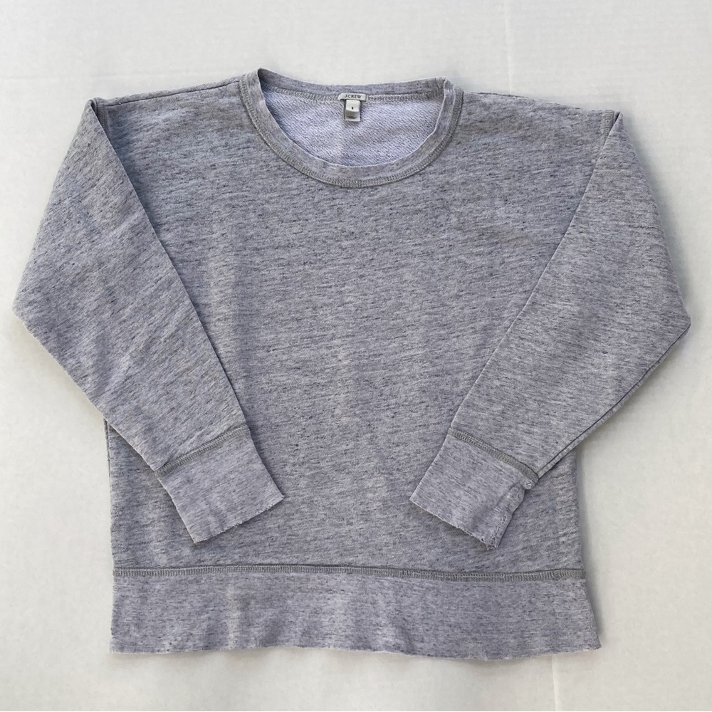 Women's J Crew Cotton Size Small Gray Top